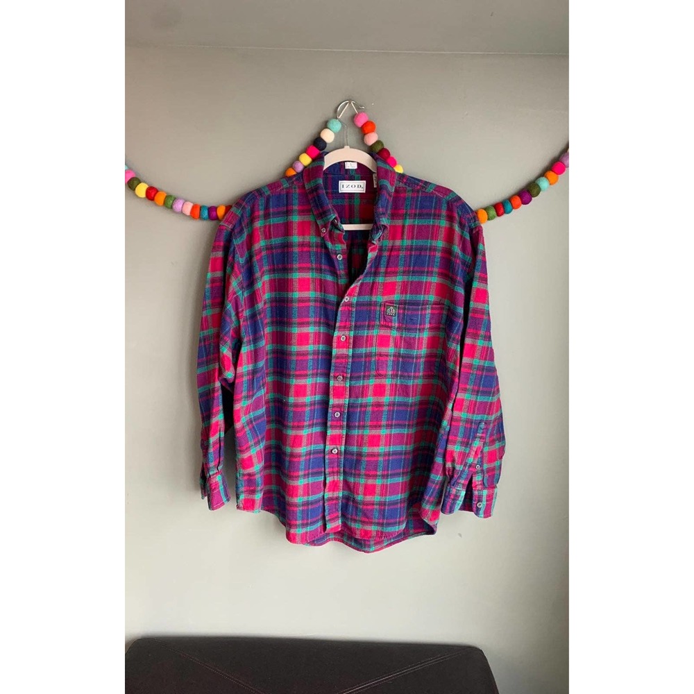 Izod plaid flannel Shirt